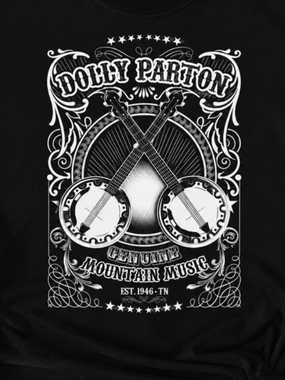 Dolly Parton Shirt Country Music Gift Unisex T Shirt - Picture 2 of 5